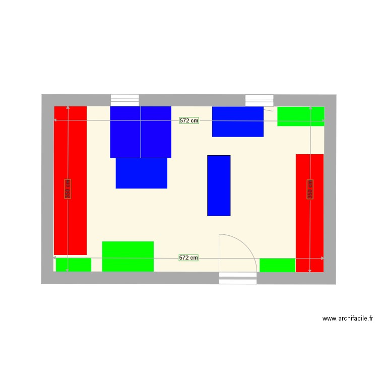 baggerie RdZ. Plan de 0 pièce et 0 m2