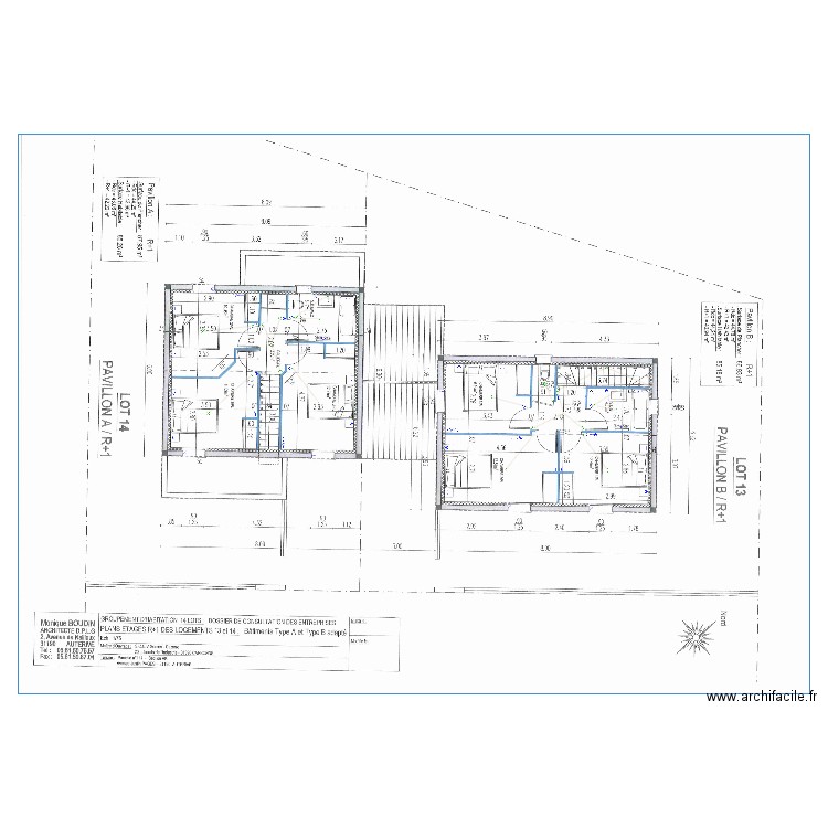 auterive 13 14 etage. Plan de 0 pièce et 0 m2