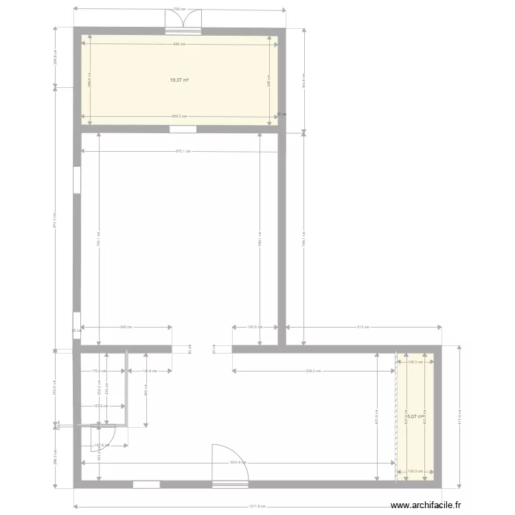 Degustation. Plan de 