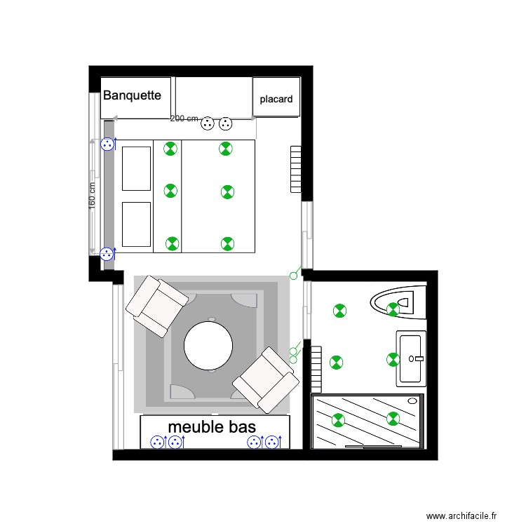 pourville. Plan de 0 pièce et 0 m2