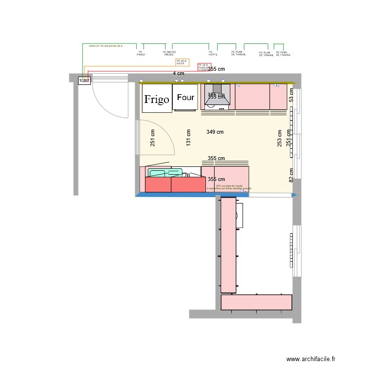 CUISINE EVA EMERYC. Plan de 0 pièce et 0 m2