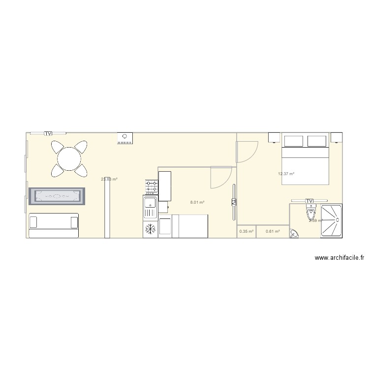 casa jul . Plan de 0 pièce et 0 m2