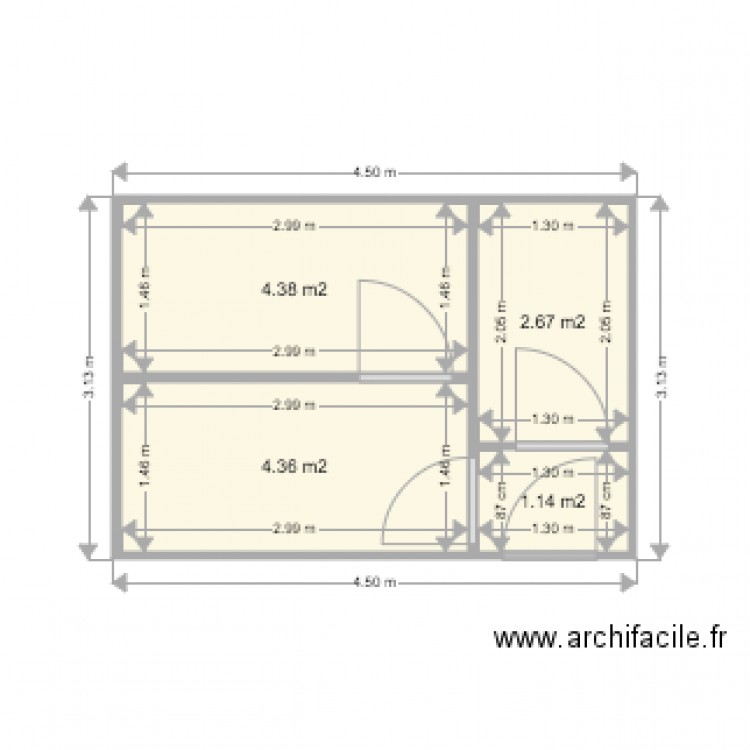 voliere. Plan de 0 pièce et 0 m2