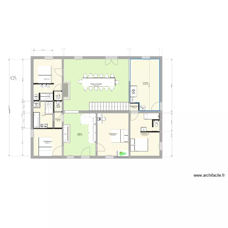 id&eacute;e Changement sdb. Plan de 