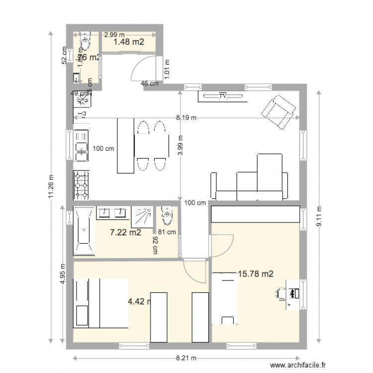 laval 5. Plan de 0 pièce et 0 m2