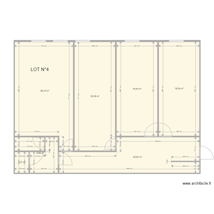 UNIBETON V1. Plan de 0 pièce et 0 m2