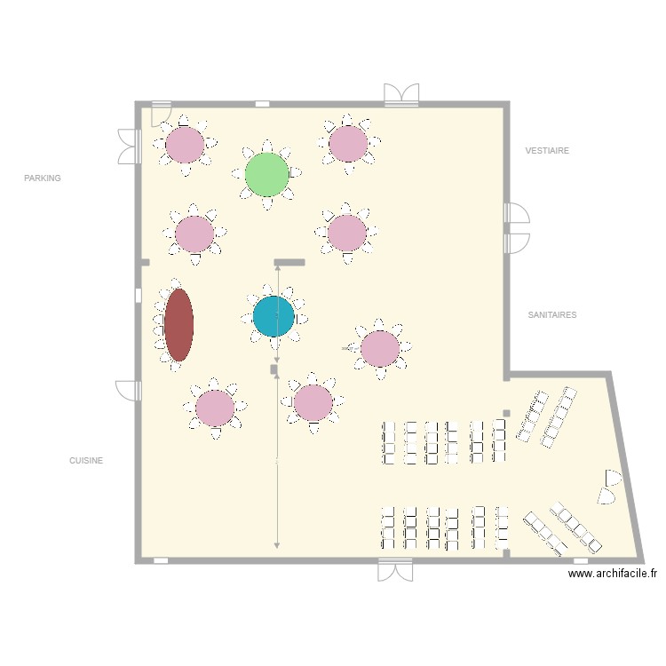 Domaine de Mahourat MELANIE ET LENY PLAN B . Plan de 0 pièce et 0 m2
