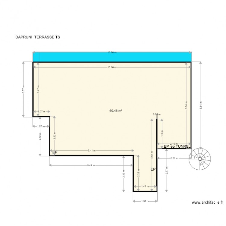 VILLA DAPRUNI TS. Plan de 0 pièce et 0 m2