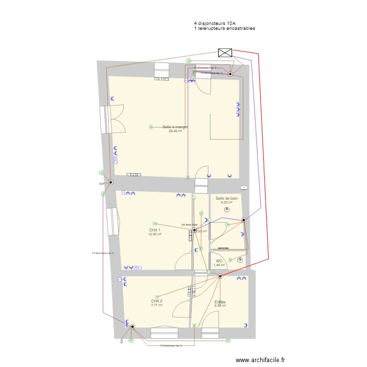 alice eclairage. Plan de 0 pièce et 0 m2