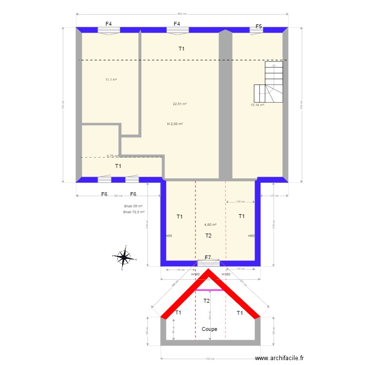 MARIO R1. Plan de 0 pièce et 0 m2