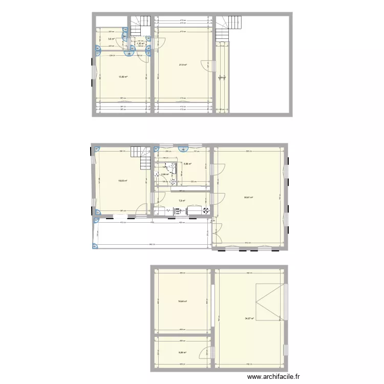 Chanoisy2. Plan de Chanoisy2. Plan de