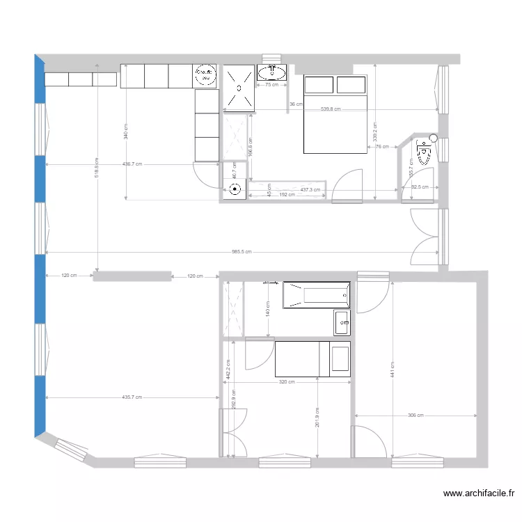 fabre projet basile 5. Plan de 