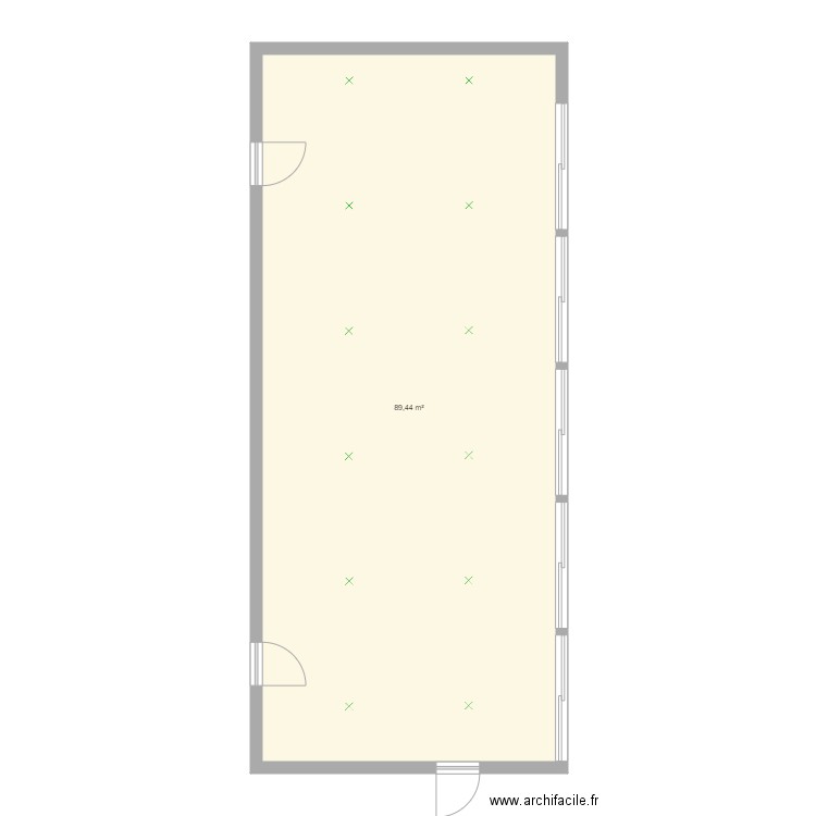 Plan Salle Domotique. Plan de 0 pièce et 0 m2