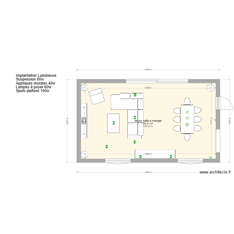Devoir 1. Plan de 0 pièce et 0 m2