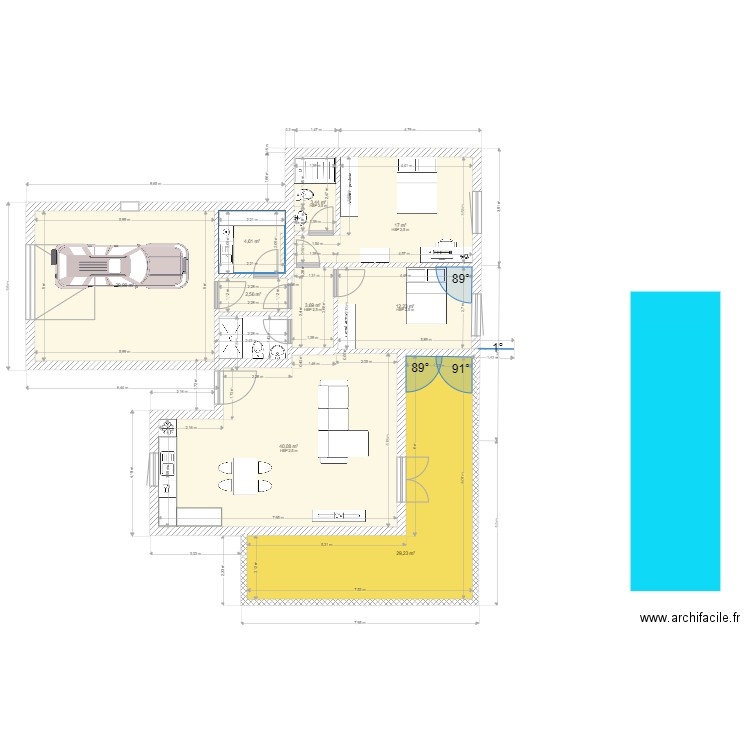 PLano 1 TRazados. Plan de 0 pièce et 0 m2