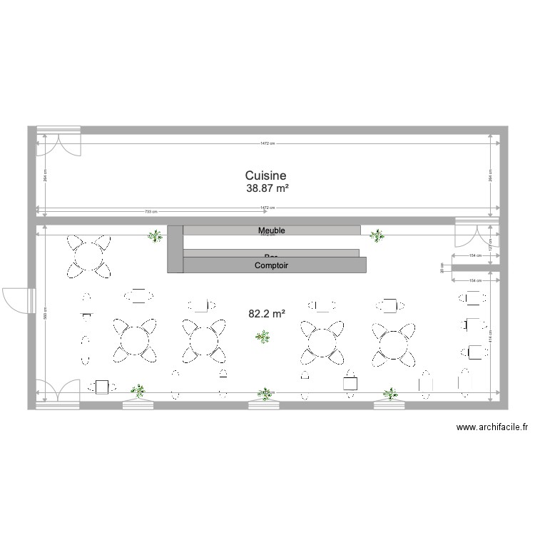 Plan Resto 3 . Plan de 0 pièce et 0 m2