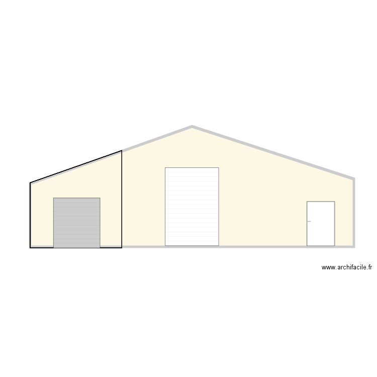 ExtFacadeSud. Plan de 0 pièce et 0 m2