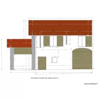Plan facade sud mick apr&eacute;s
