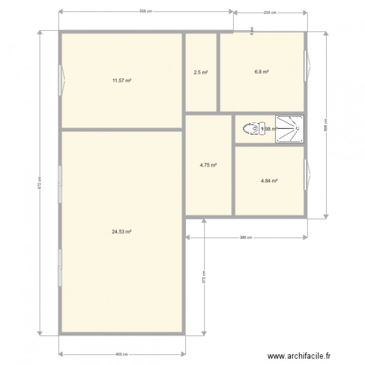 Le Perreux 141 de Gaulle actuel. Plan de 0 pièce et 0 m2