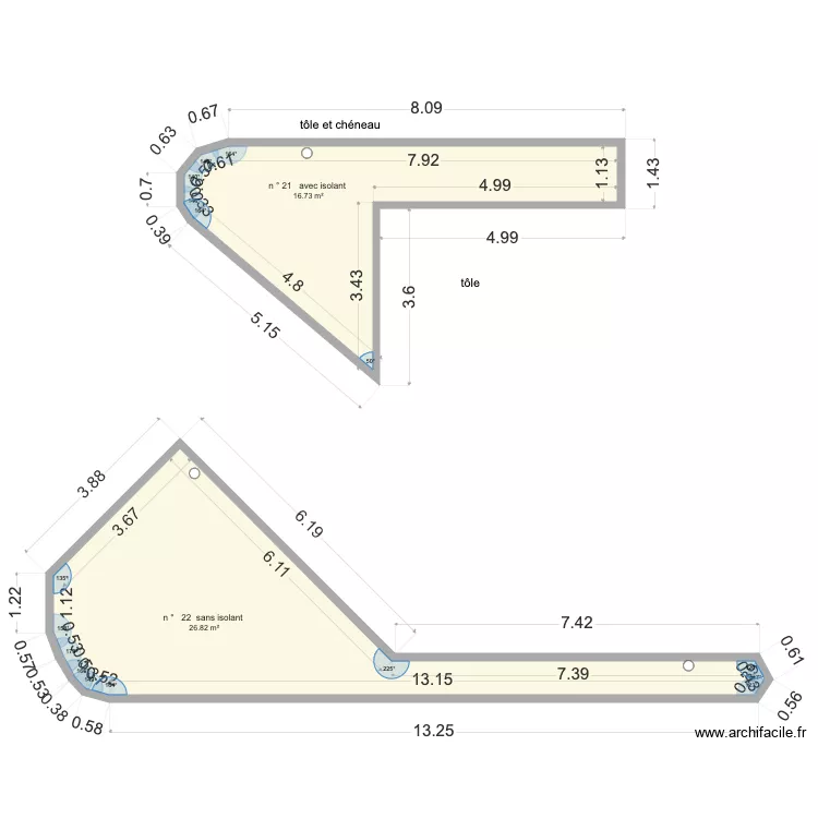 les cimes . Plan de les cimes . Plan de