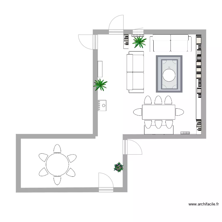 saon. Plan de 