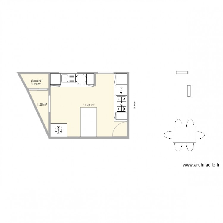 khelaf 1. Plan de 0 pièce et 0 m2