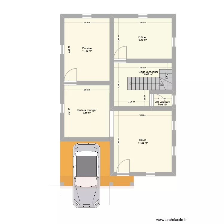 Ma maison 6. Plan de 14 et 111 m² Ma maison 6. Plan de 14 et 111 m²