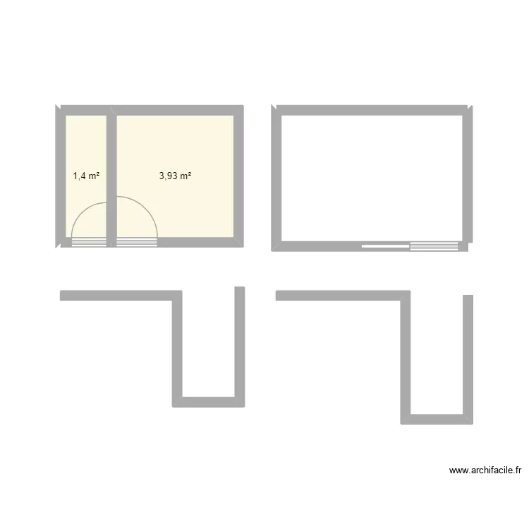 SDB MIOTTO MG. Plan de 2 et 5 m² SDB MIOTTO MG. Plan de 2 et 5 m²