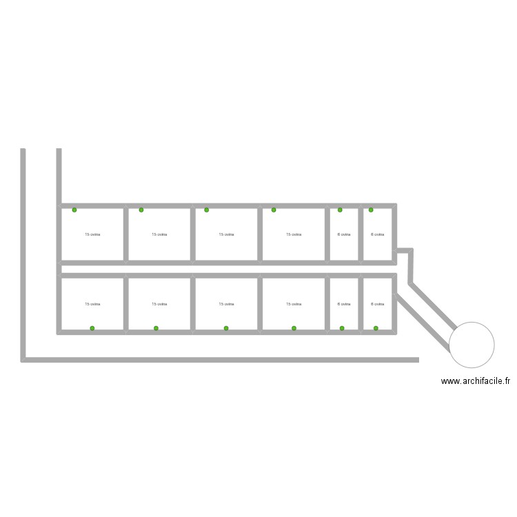 gap ovins. Plan de 0 pièce et 0 m2