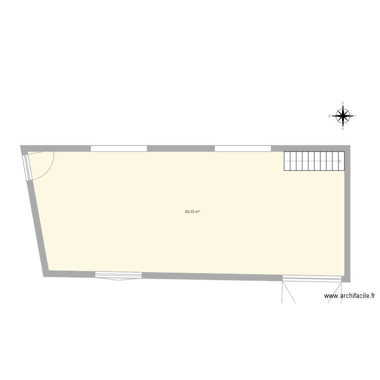 Platane Maison verte RdC actuel. Plan de 0 pièce et 0 m2