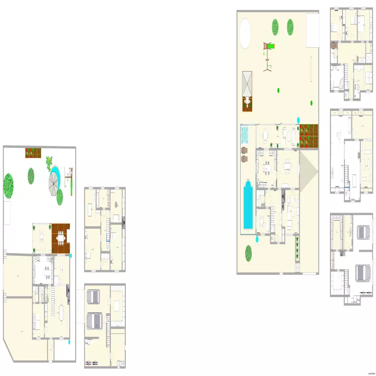 Plans maisons. Plan de 