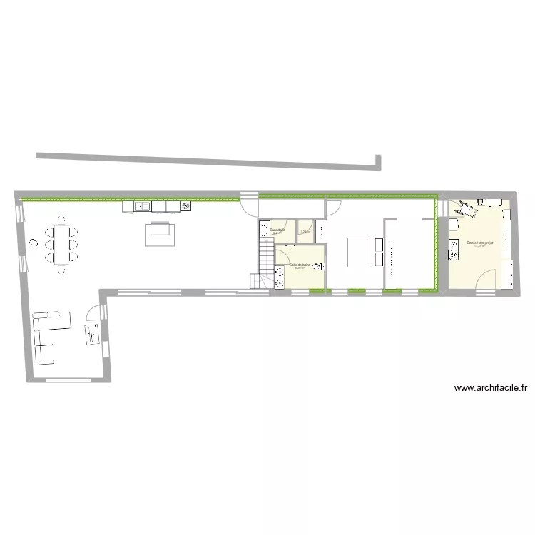 longère 3. Plan de longère 3. Plan de
