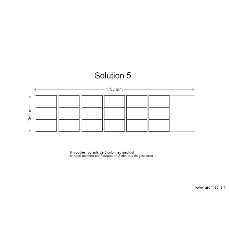 Manudom solution 5. Plan de 0 pièce et 0 m2