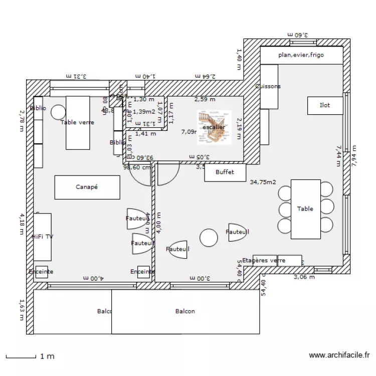 TrégastelMeublé. Plan de TrégastelMeublé. Plan de