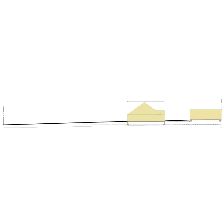 PLAN DE COUPE DU TERRAIN. Plan de 
