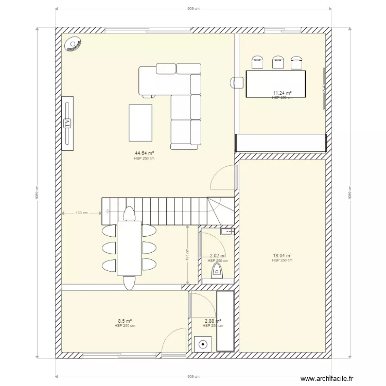 RDC SALESSES 2. Plan de 