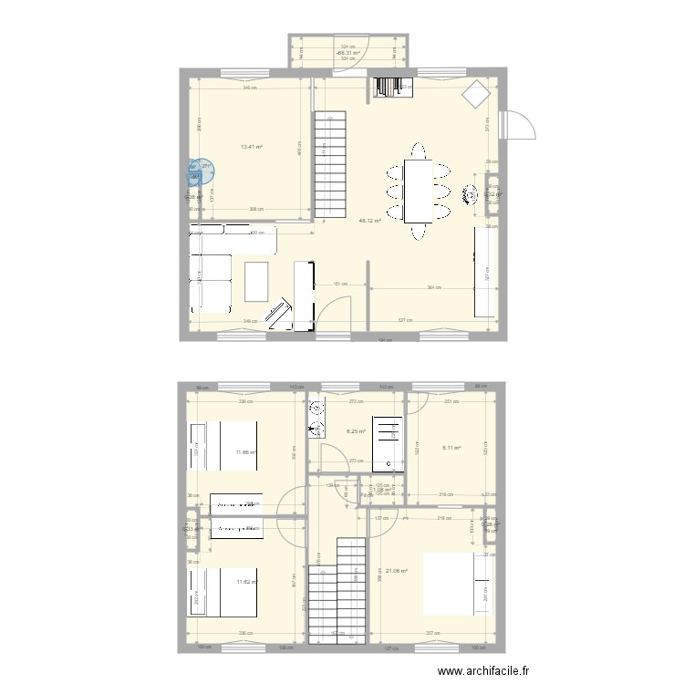 Maiosn de nos reves projet 4. Plan de 0 pièce et 0 m2
