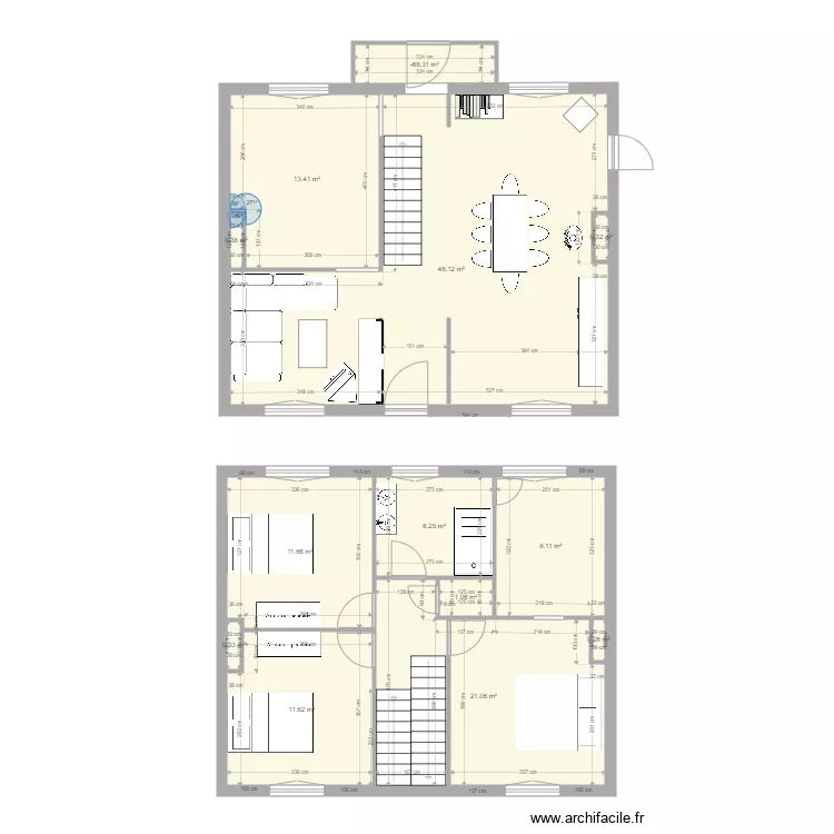 Maiosn de nos reves projet 4. Plan de 