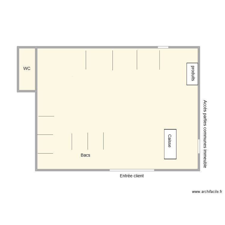 JUST HAIR AIX CENTRE. Plan de 0 pièce et 0 m2