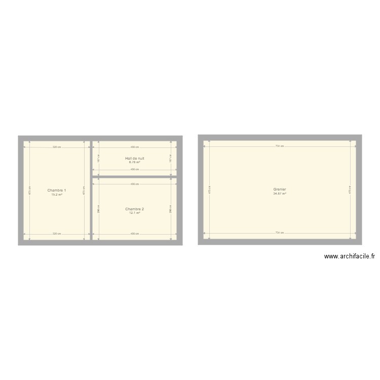 étages dott. Plan de 0 pièce et 0 m2