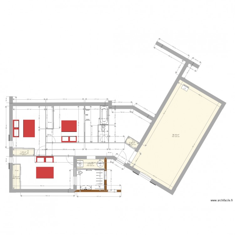 LeMuscat3. Plan de 0 pièce et 0 m2