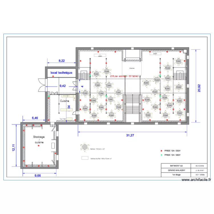 Domaine Malagny Comptoir immobilier. Plan de 