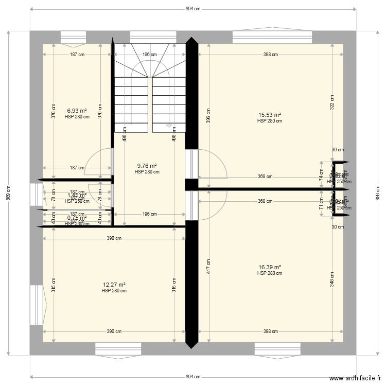 PLAN 1ER ZIELONKA. Plan de 0 pièce et 0 m2