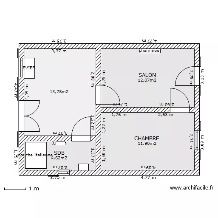 appart bernadette. Plan de appart bernadette. Plan de