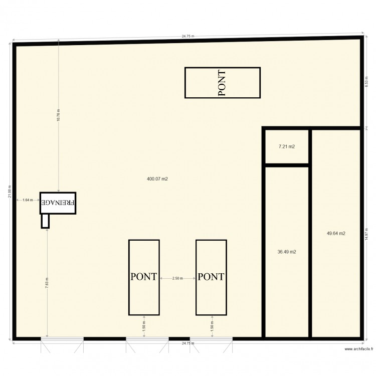 Pelletier. Plan de 0 pièce et 0 m2