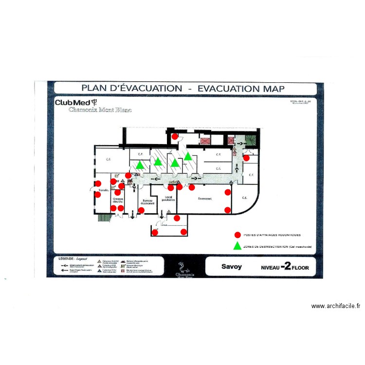Plan la folie douce Niveau inférieur 2. Plan de 0 pièce et 0 m2