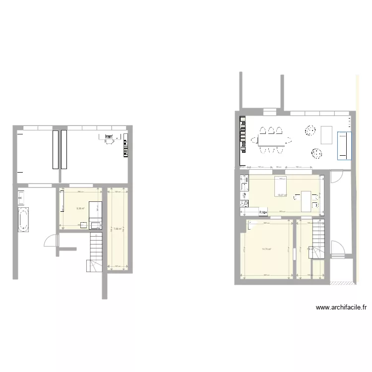 bl&eacute;riot. Plan de 