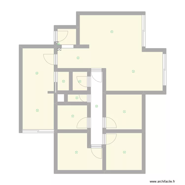 3 cheminement clairbois. Plan de 