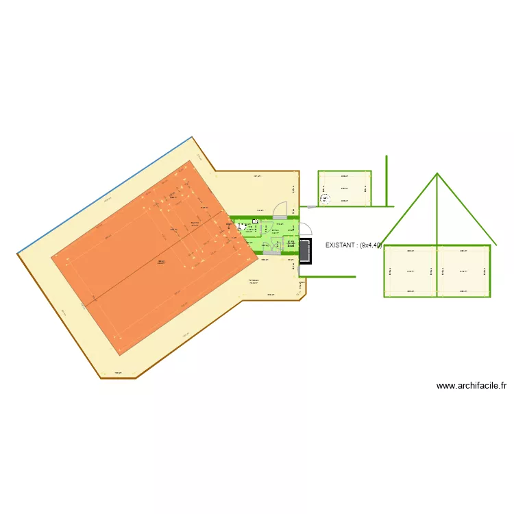 TRAVAUX LA CHARENTONNE TOITURE DEF9. Plan de 
