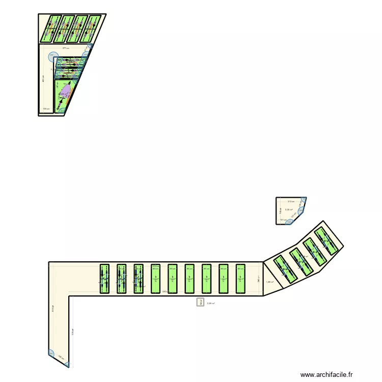 Dale b&eacute;ton . Plan de 